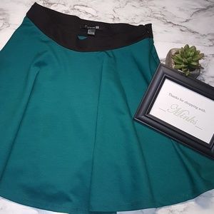 Forrest Green Circle Skirt